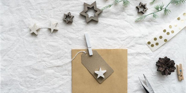 Φτιάξε (οικολογικά) χριστουγεννιάτικες κάρτες 